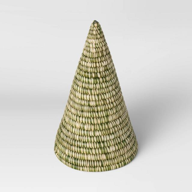 Medium Woven Green Tree - Threshold™