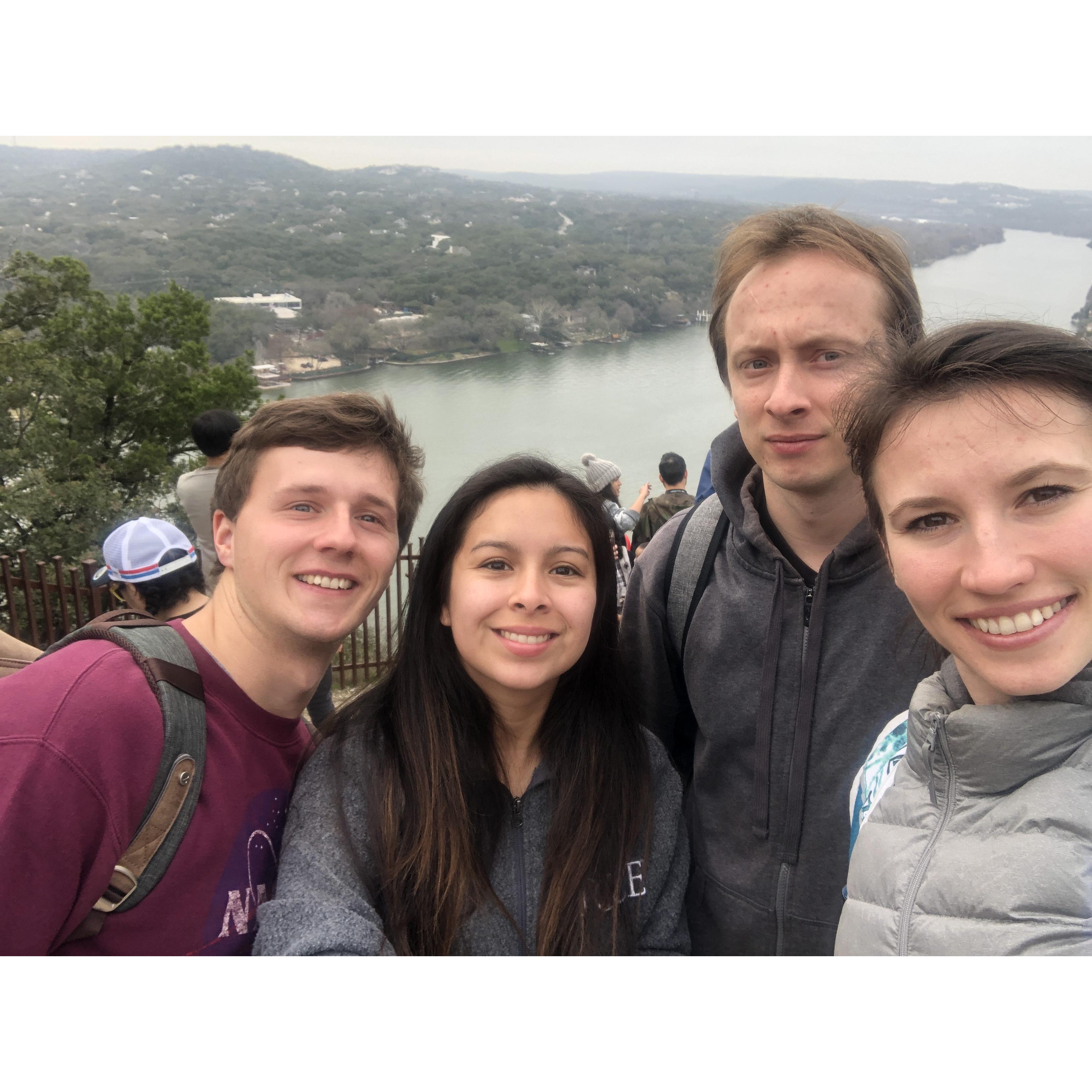 Our first trip to Austin together with friends!