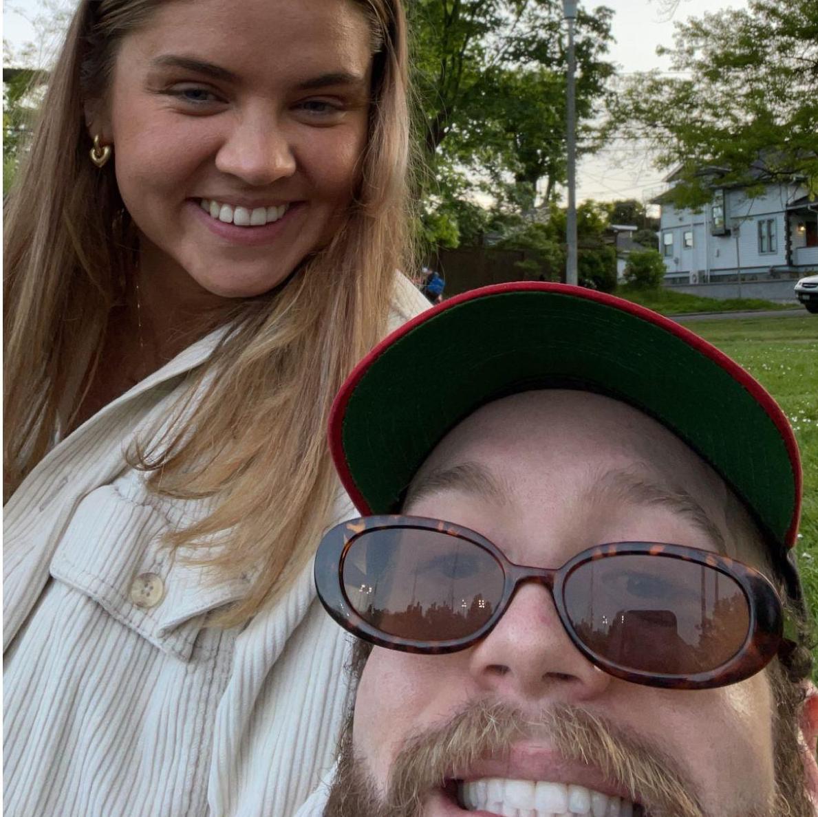 our first photo together