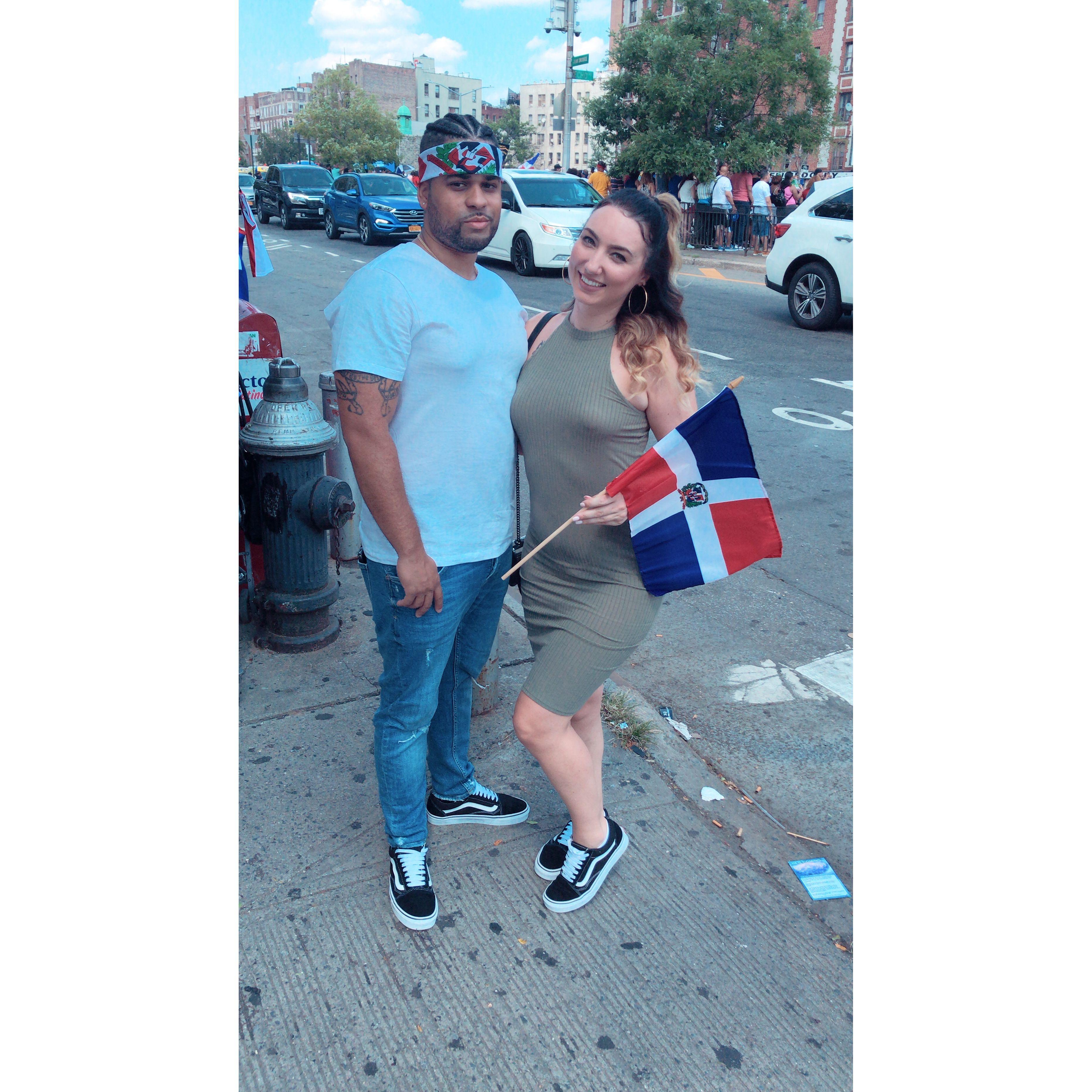 Domincan parade in the Bronx