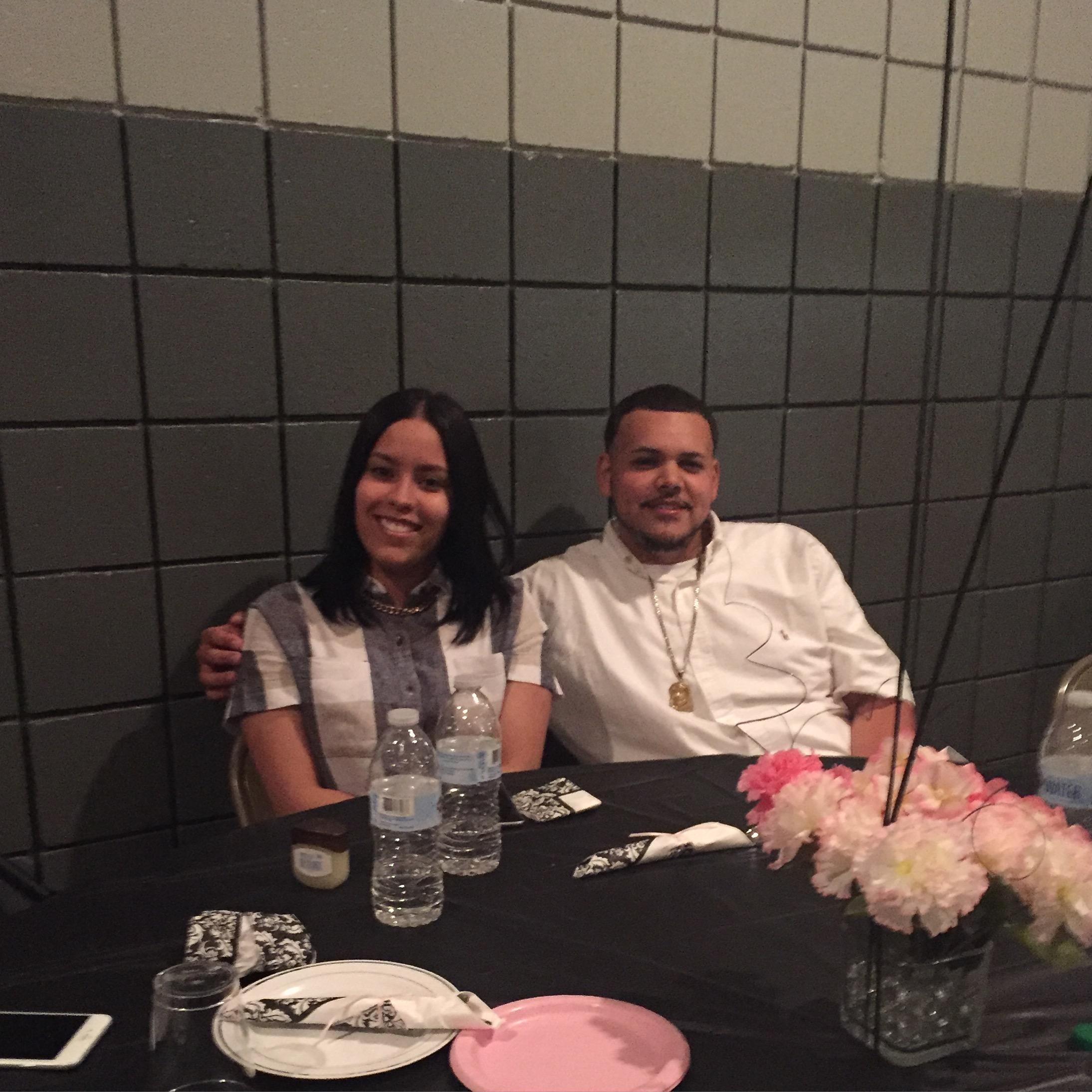 Our first Date at his Mother's 40th Surprise Birthday party on 05.07.2016