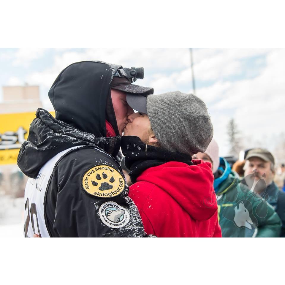 Happy Valentine's Day to us! Celebrating our first Yukon Quest victory. More are sure to come...