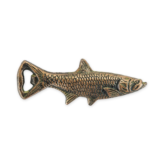 Foster & Rye Cast Iron Fish Bottle Opener, Beer Bottle Opener, Bar Accessories, Kitchen Bar, Bottle Cap Opener, Beer Opener, Outdoor Kitchen, Metallic