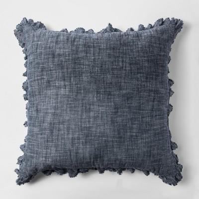 Chambray Euro Pillow Blue - Threshold™