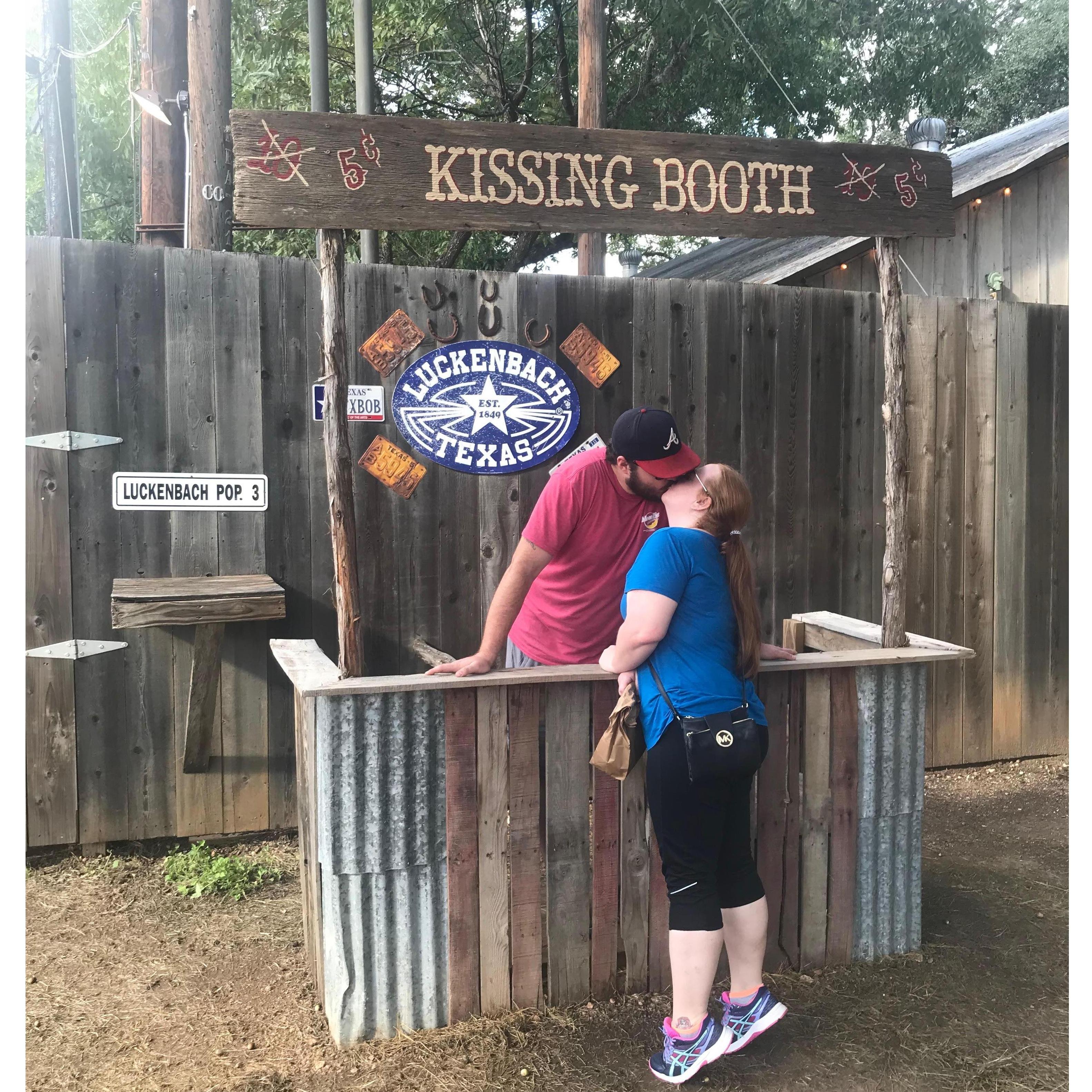 Luckenbach involves two of our favorite things: old country music and visiting Texas.