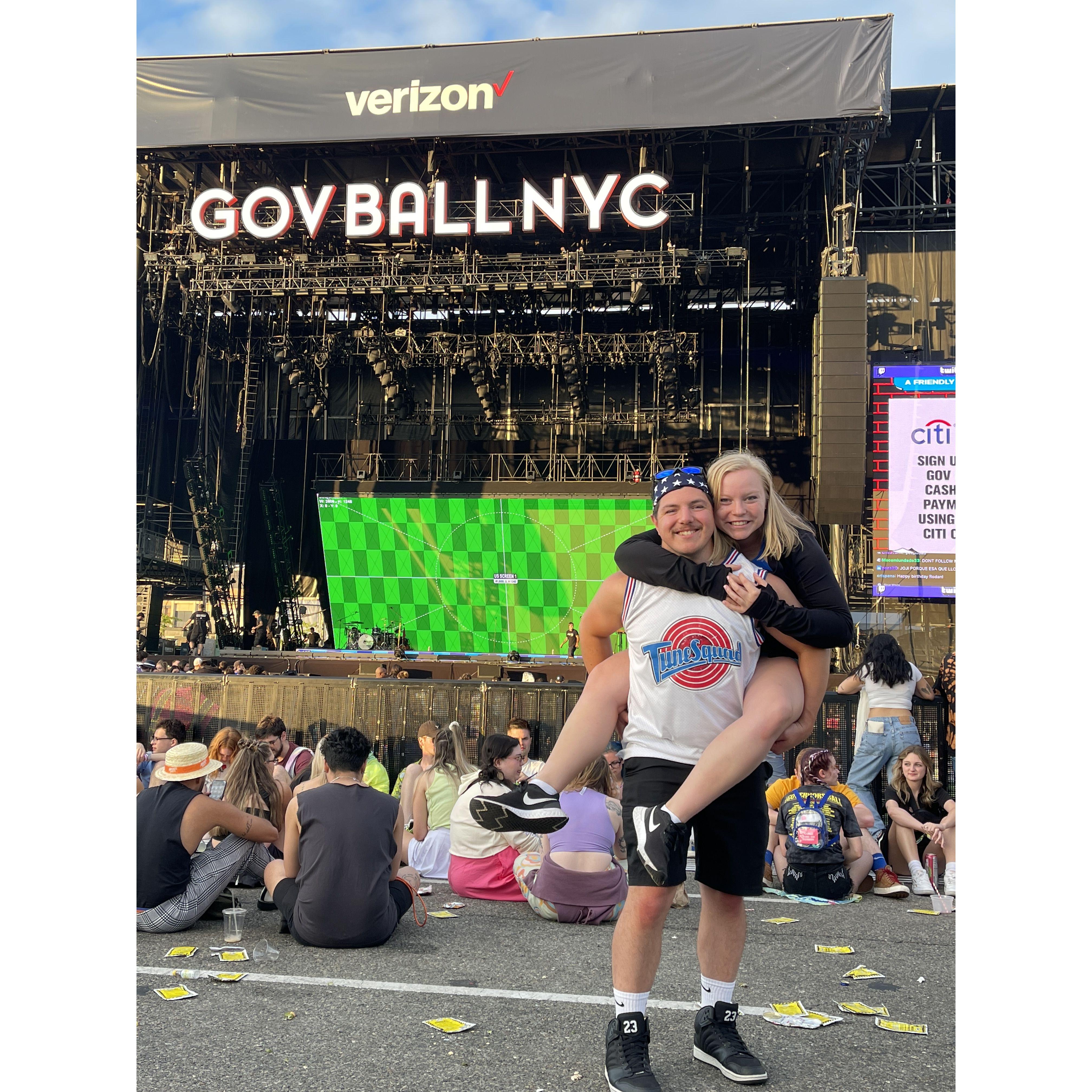 Our first concert together - Halsey at Gov Ball 2022