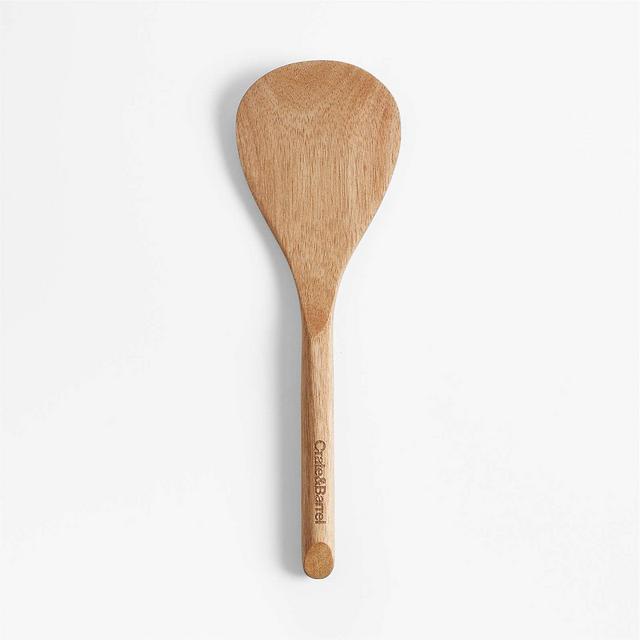 Crate & Barrel Acacia Wood Rice Paddle