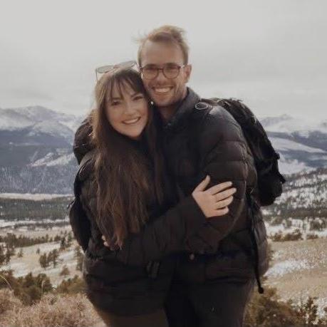 We hiked in Rocky Mountain National Park for our four year anniversary!