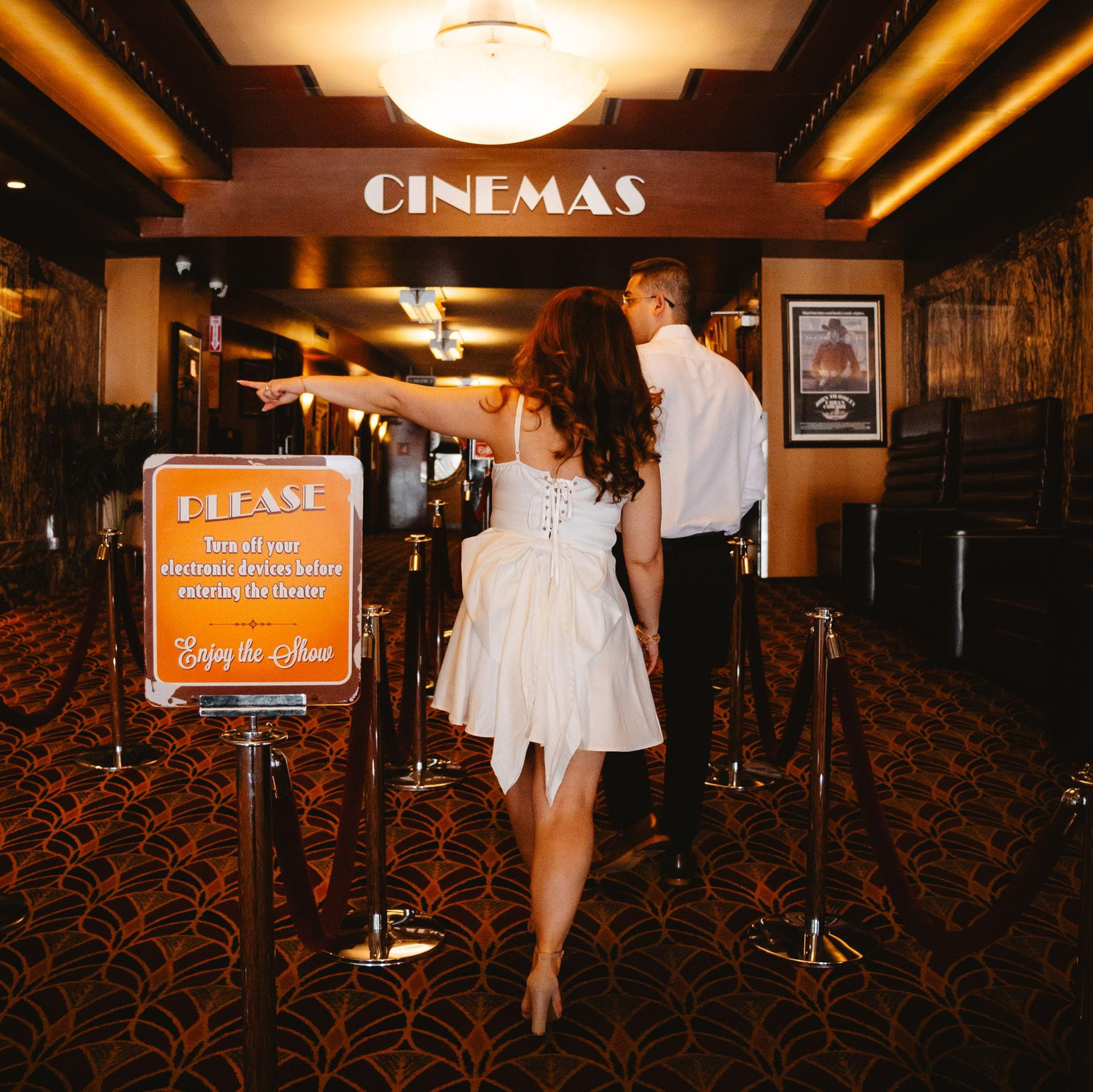 Our first date was at the Logan Theatre on 11.25.2024 ❤️