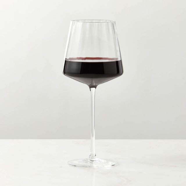 Muse Optic Fluted Red Wine Glass
