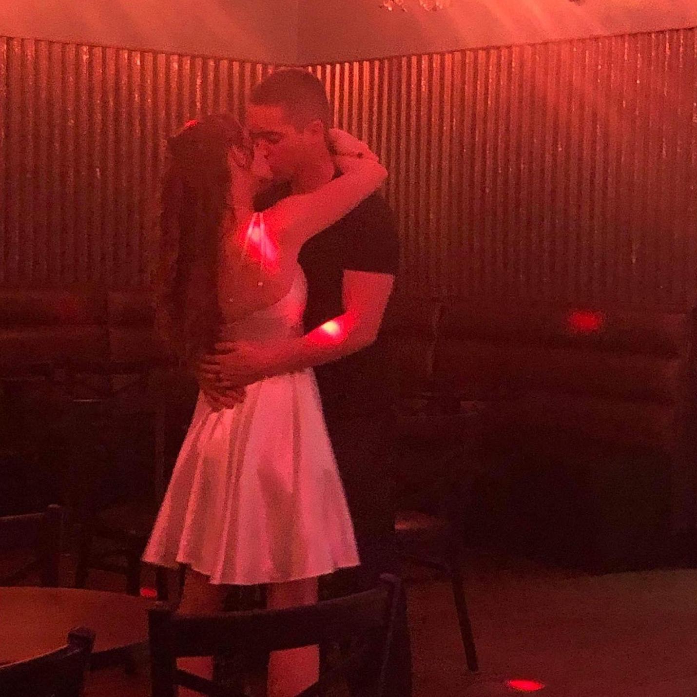 Our first dance was to “Your Song” by Elton John at a piano bar