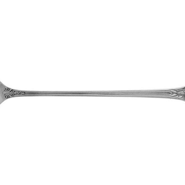 Iced Tea Spoon Rose Point (Sterling, 1934, No Monograms) by Wallace Silver