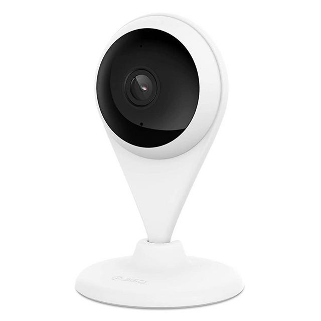 360 AC1C Indoor Security Camera, 1080P, Face Recognition Without Cloud Charge, Color Night Vision, 130° View Angle, Human and Motion Detection, Activity Zones, Cloud and Local Storage