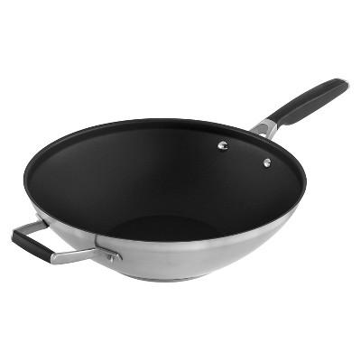 Select by Calphalon™ 12 Inch Stainless Steel Non-stick Stir Fry Pan