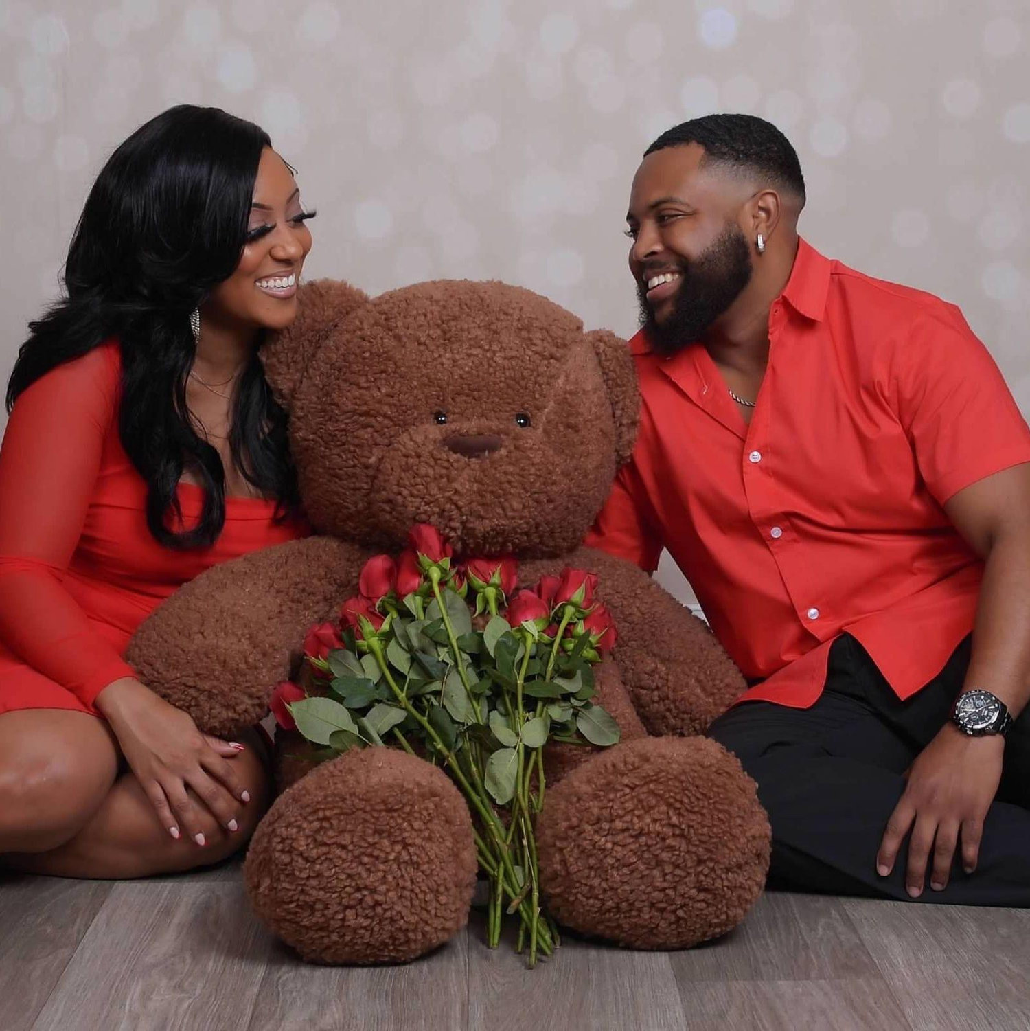 Captured on our very first Valentine’s Day together ❤️