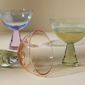 Ramona Coupe Glasses, Set of 4