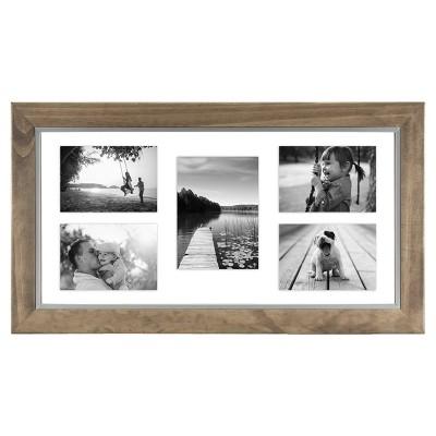 Product description page - Multiple Image Frame MULTIPLE Brown - Threshold™