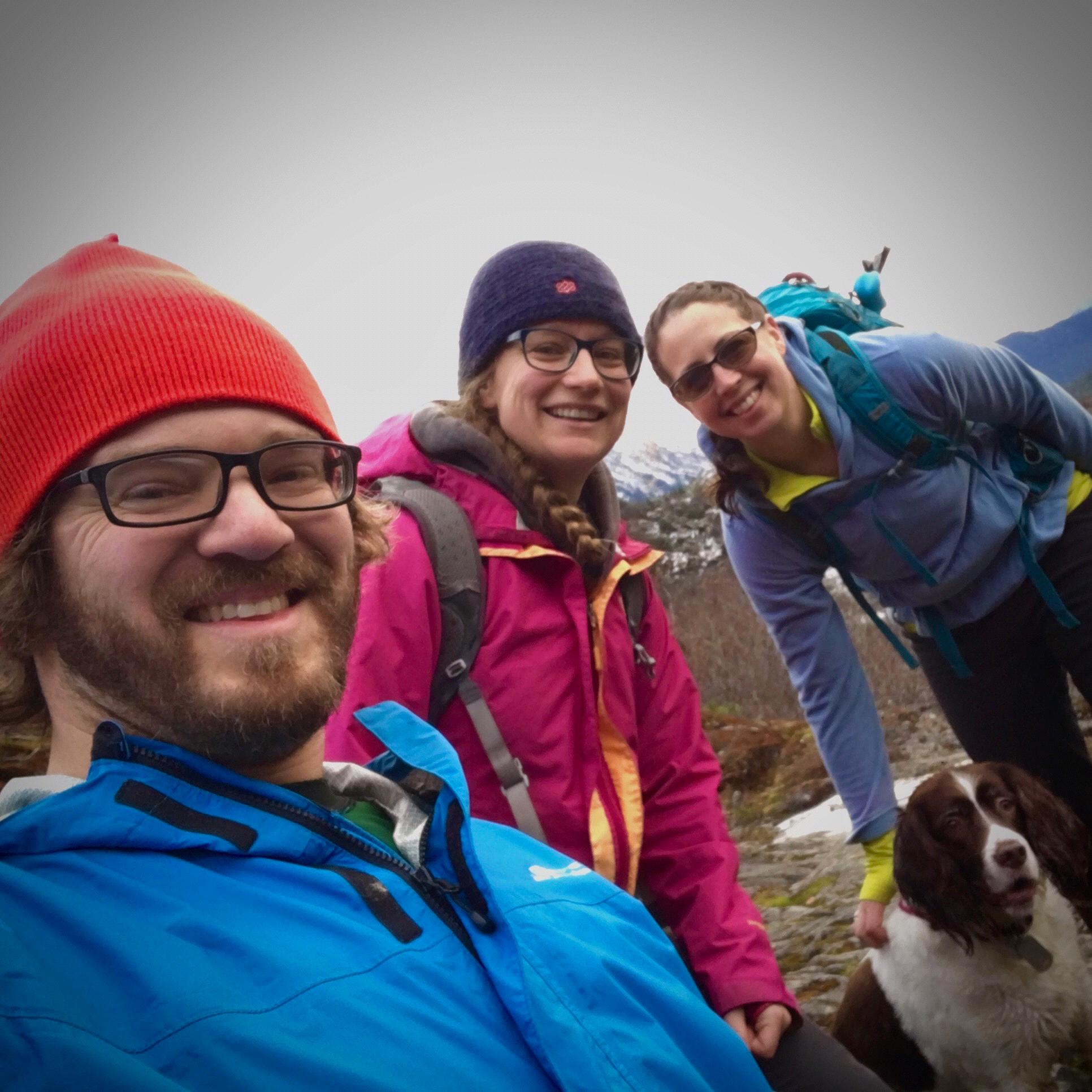 Hiking near Mendenhall Glacier!