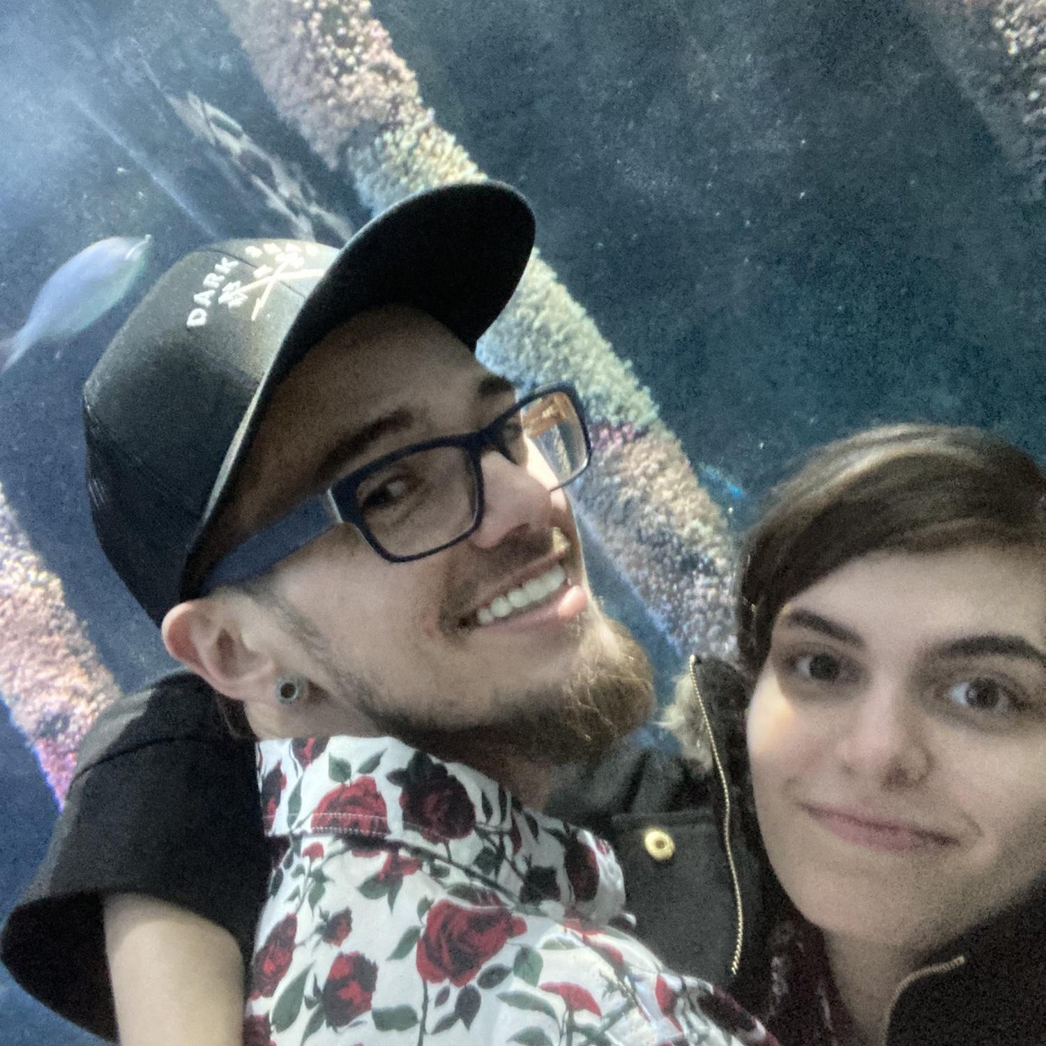 5th date! Jack took Jennifer to the Aquarium of the Bay for her birthday! It was amazing!