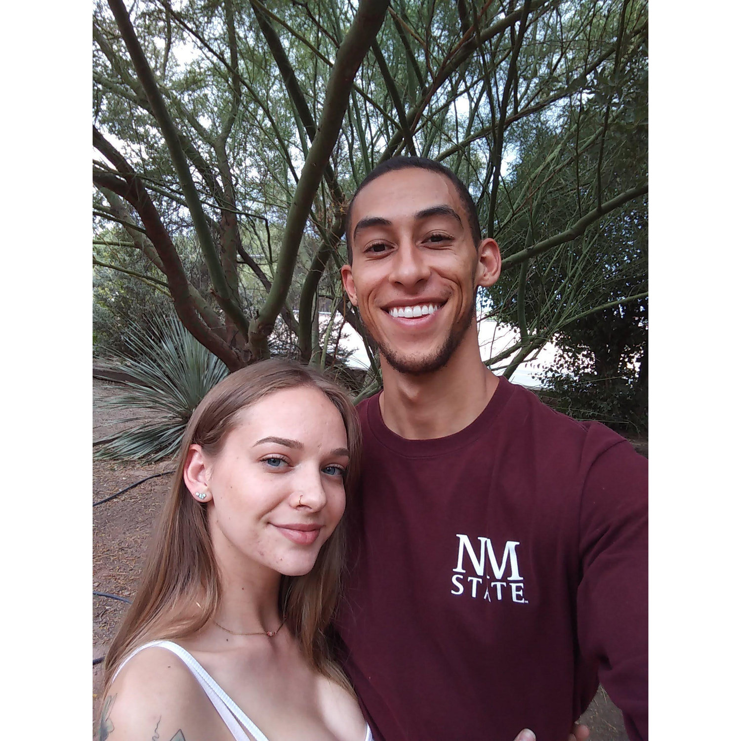 Our very first picture together