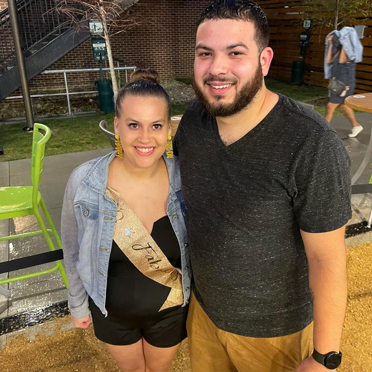 Our “first” photo we ever took together! :)