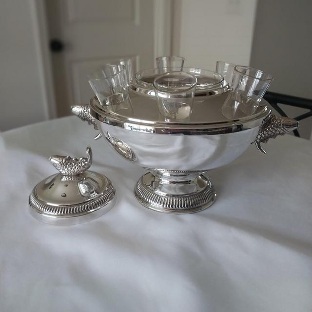 Vintage Vodka and Caviar Server for 6