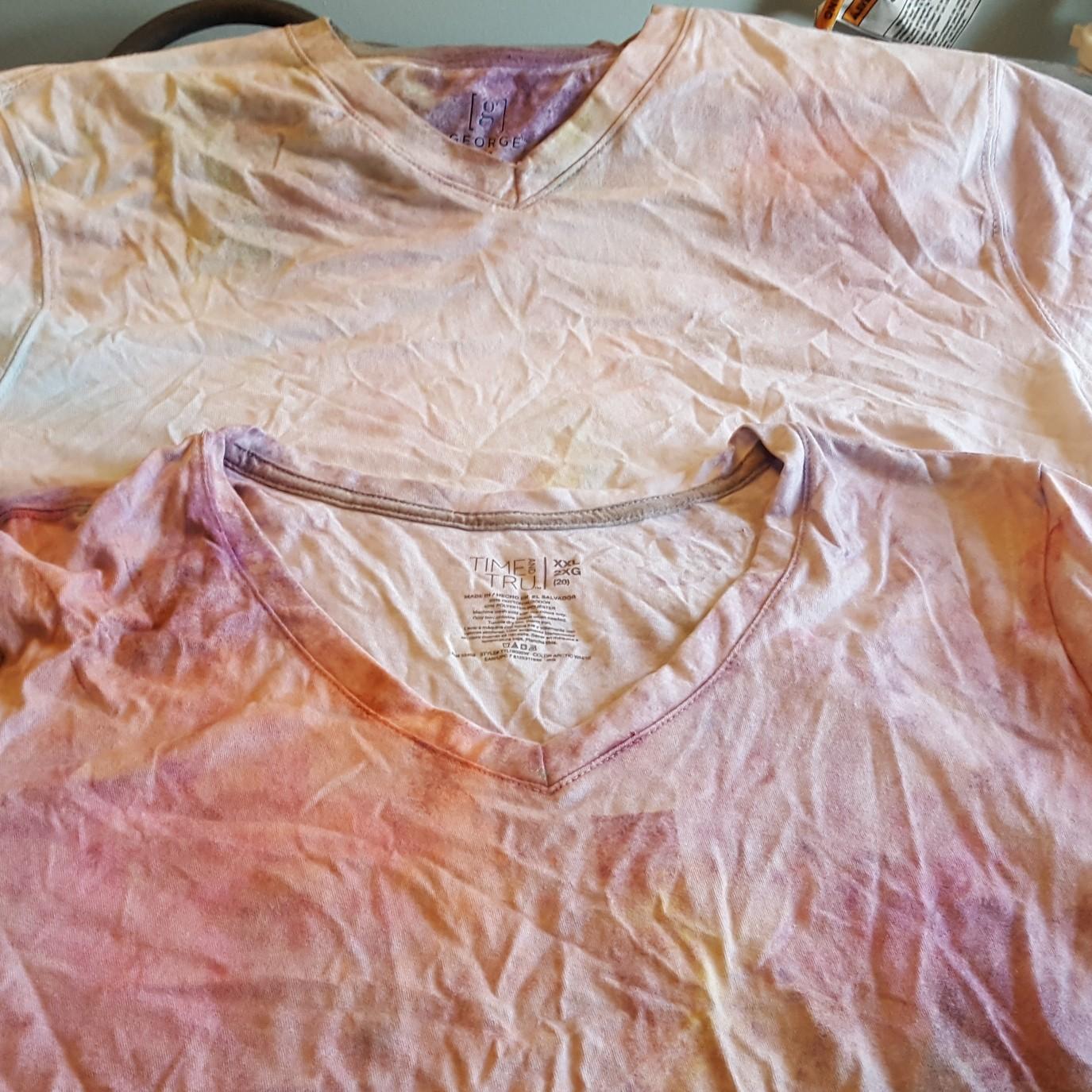 After math of our paint fight engagement photos