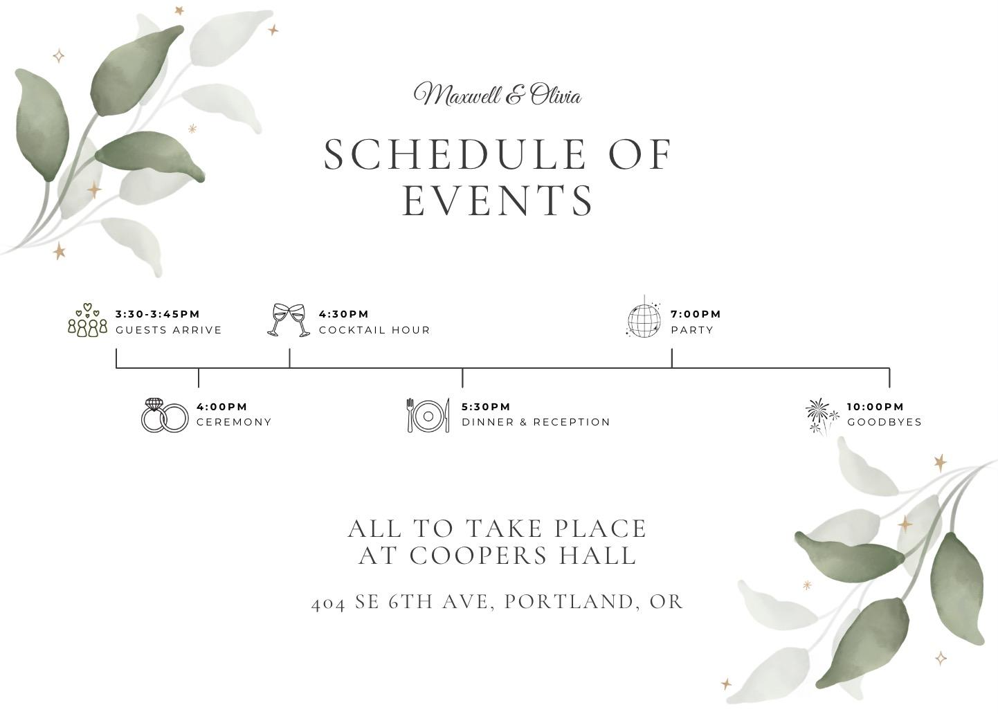 The Wedding Website of Olivia Anderson and Maxwell O'Brien