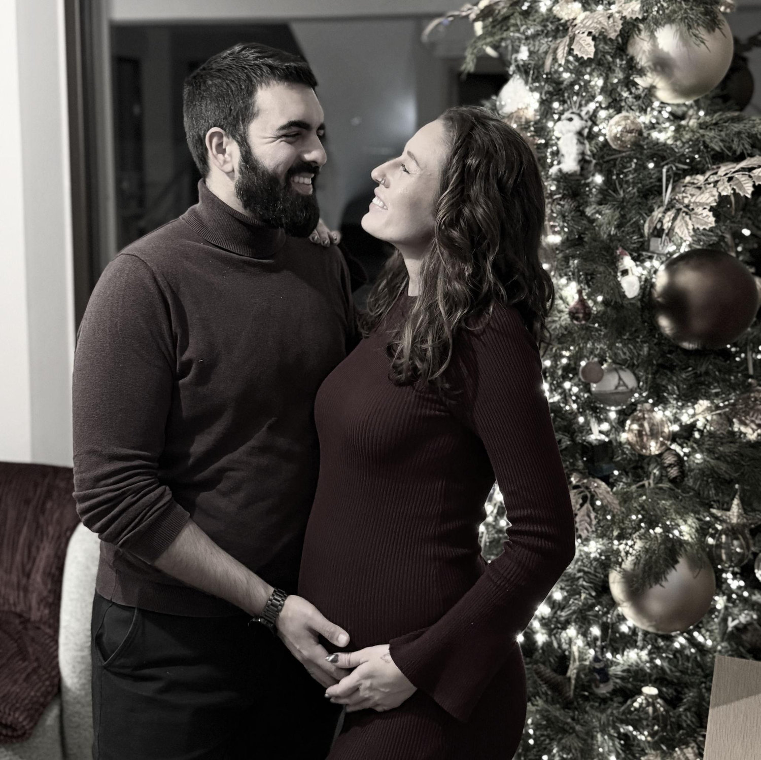 Our last Christmas alone