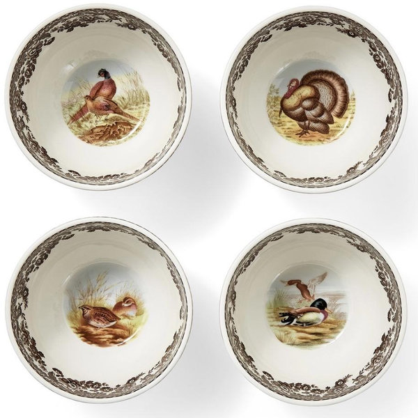Spode Woodland Set of 4 Dip Bowls