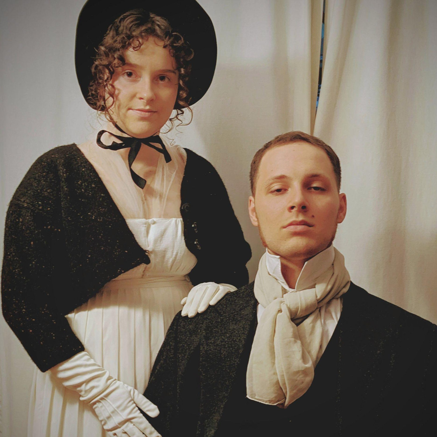 10/2025: Peter & Addie handed out candy as Mr. Darcy & Elizabeth Bennett from Pride & Prejudice - though it was a truth universally acknowledged that they’re far more similar to Bingley & Jane.