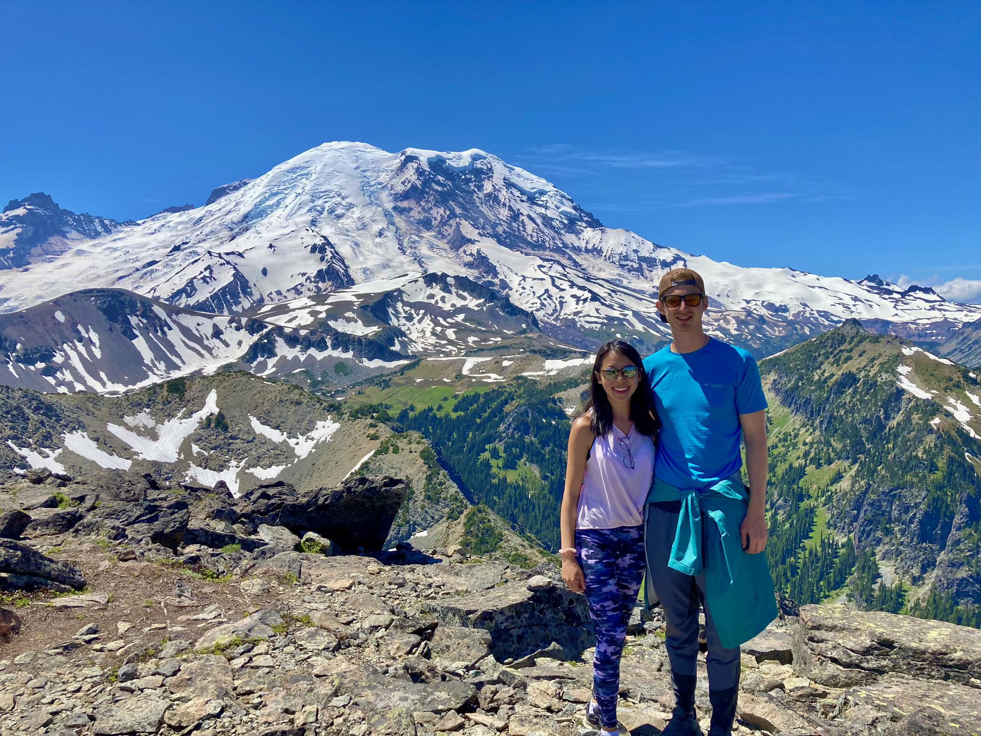 At Mount Ranier National Park!