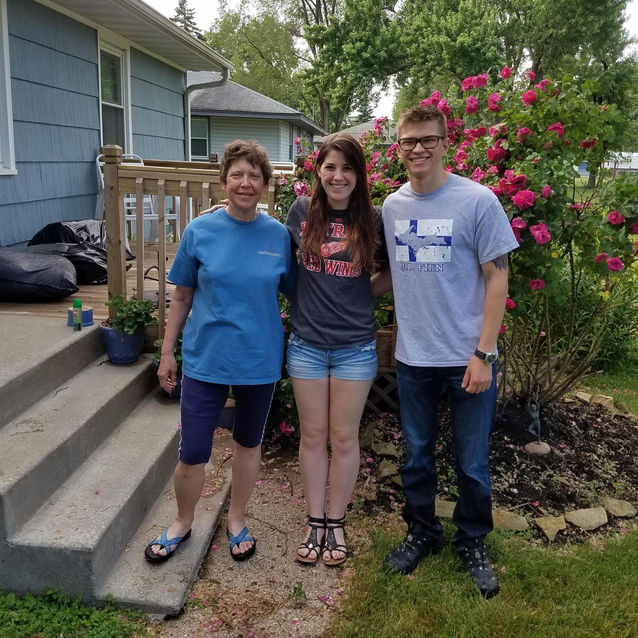 Visiting Aunt Sue (and Grandpa) Minnesota 2017