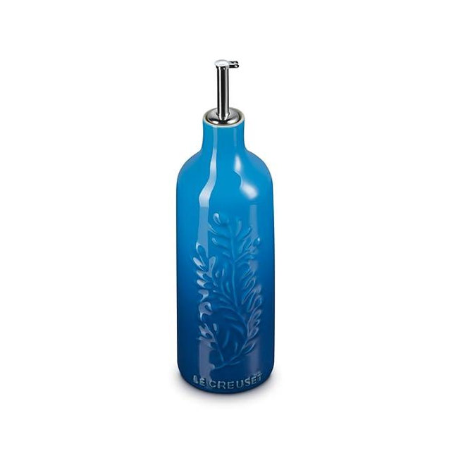 Le Creuset Stoneware Olive Branch Collection Oil Cruet, 20 oz., Marseille