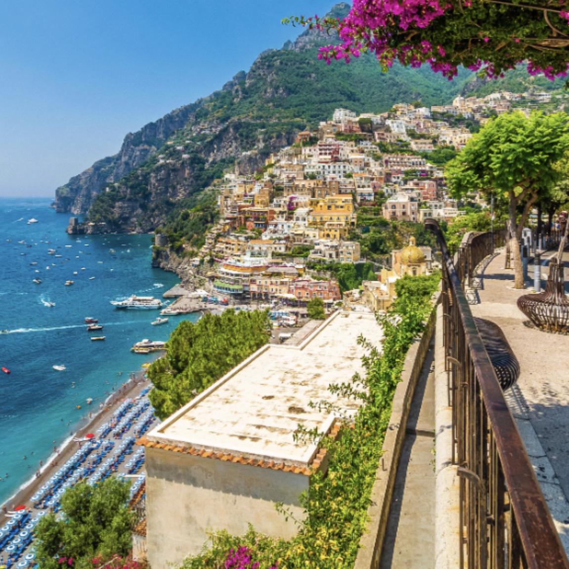 Honeymoon Dinner in Positano