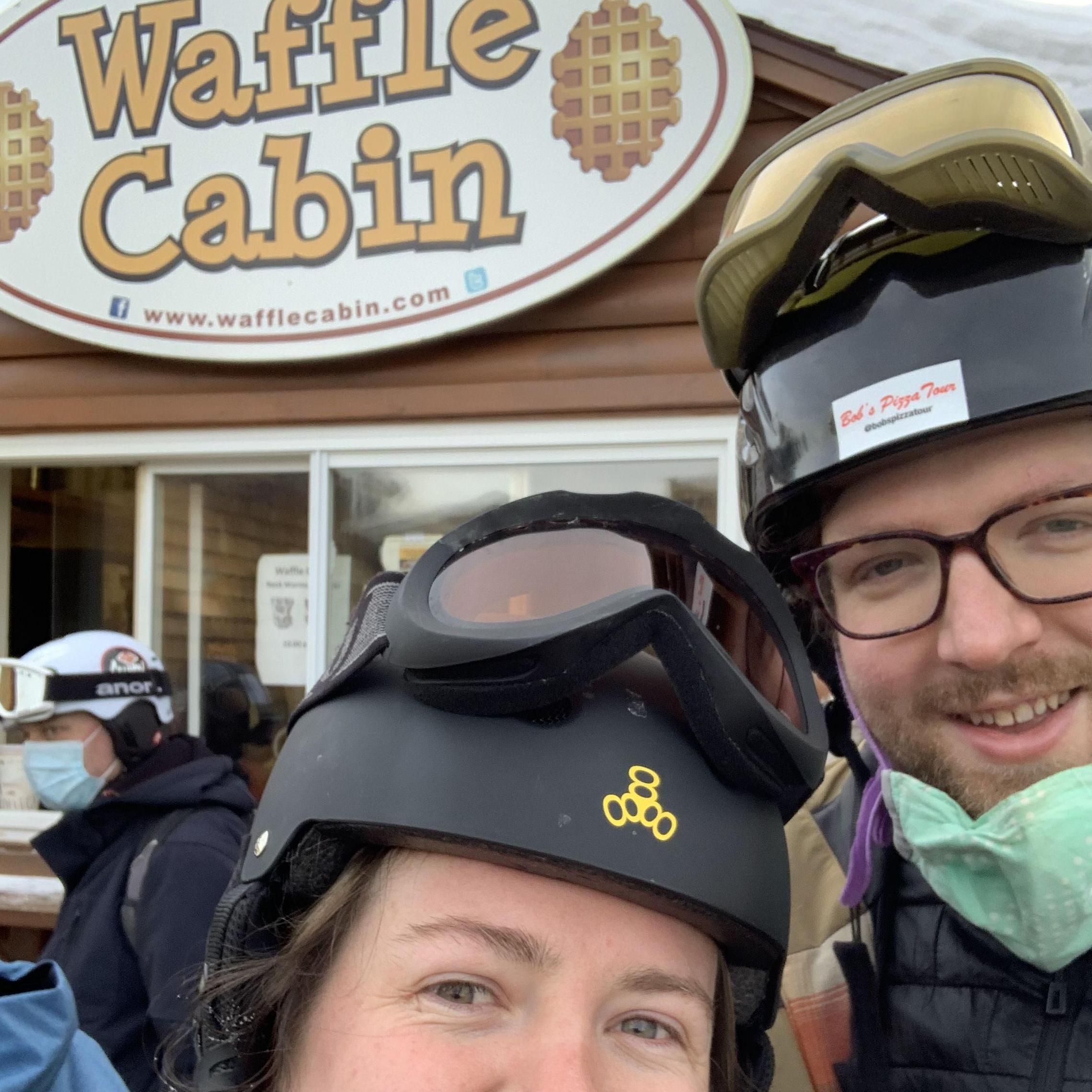 Our favorite treat after skiing in New Hampshire