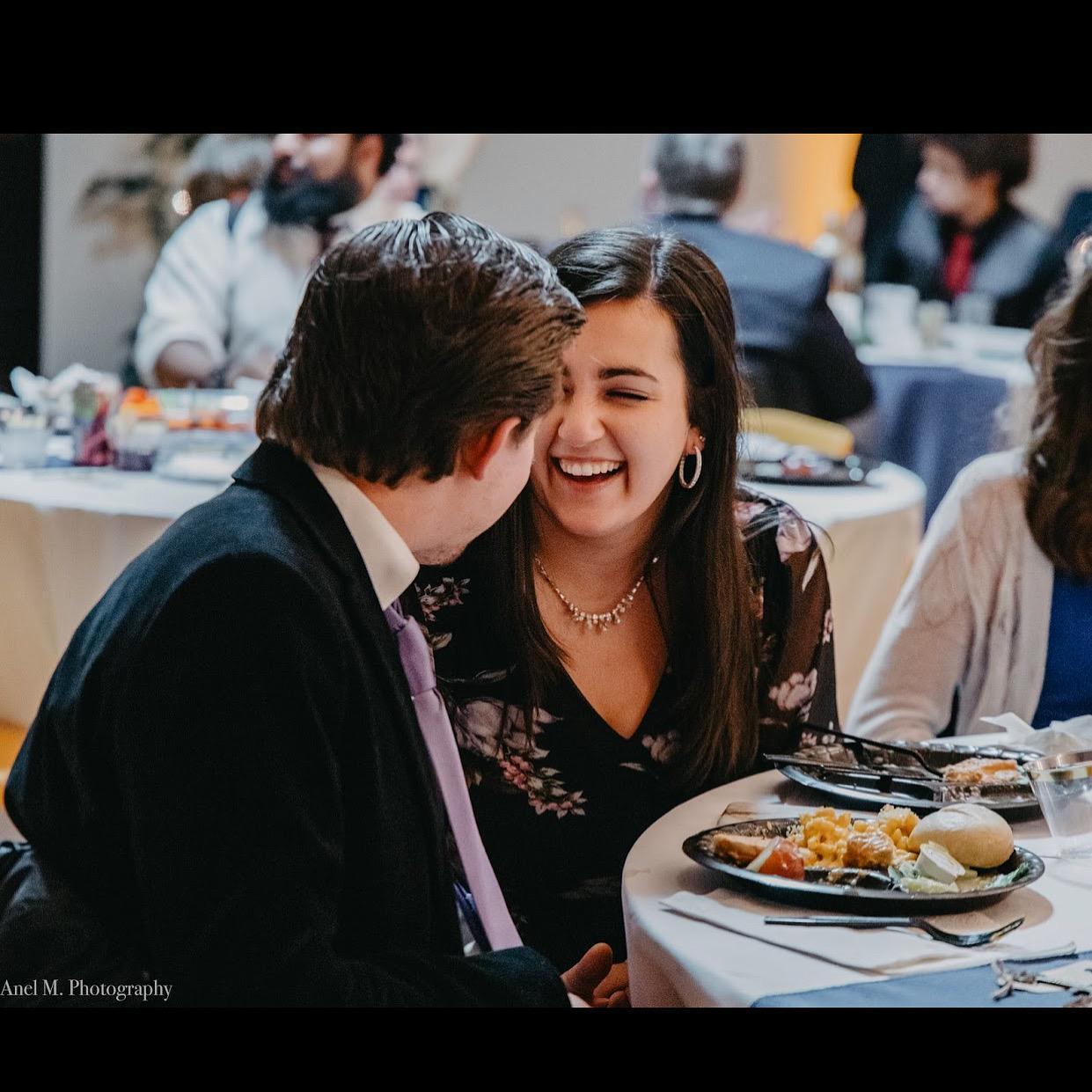 Anel caught this adorable candid. I just think he is so sweet and funny!! Can't get enough!