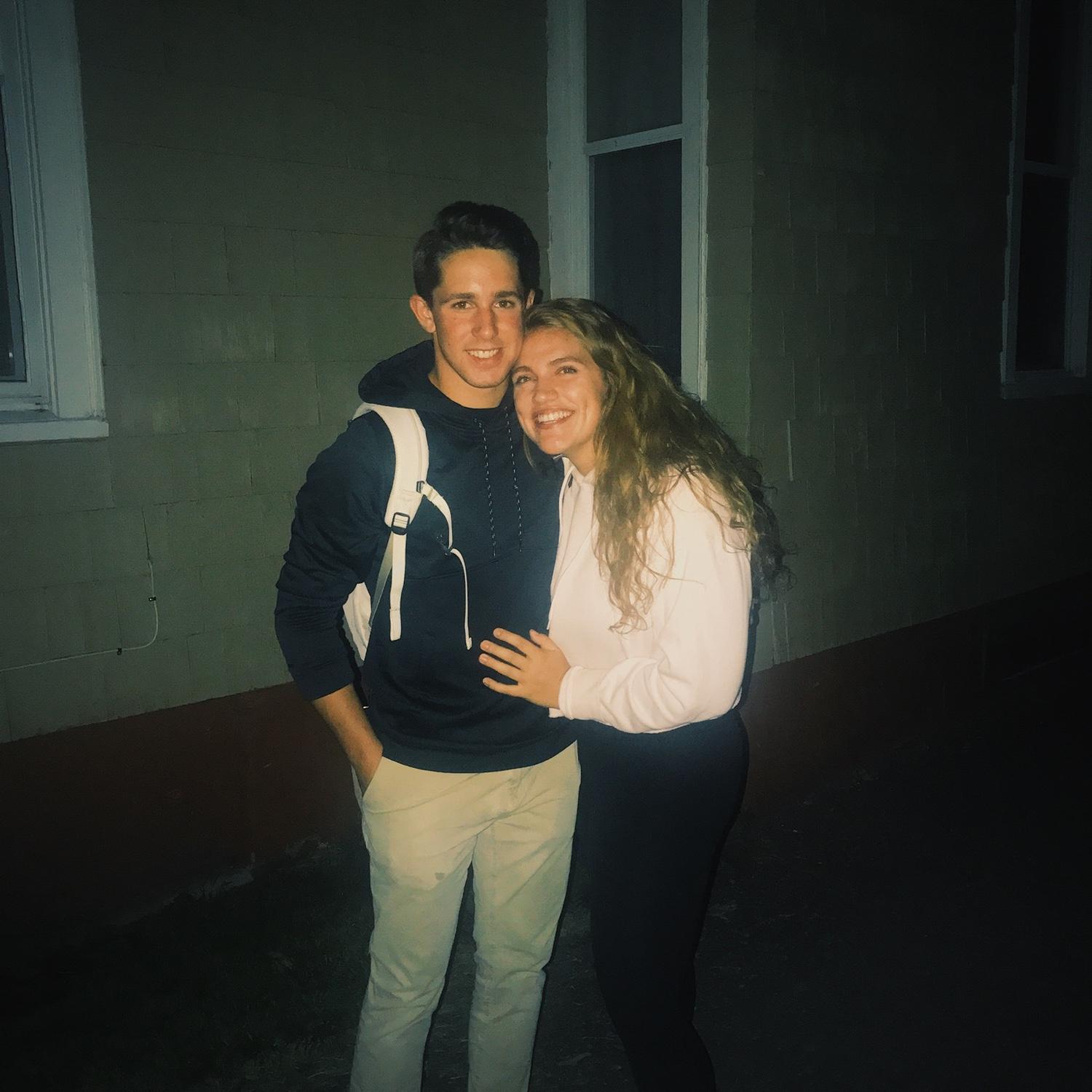 Andrew's first visit to Cortland!
