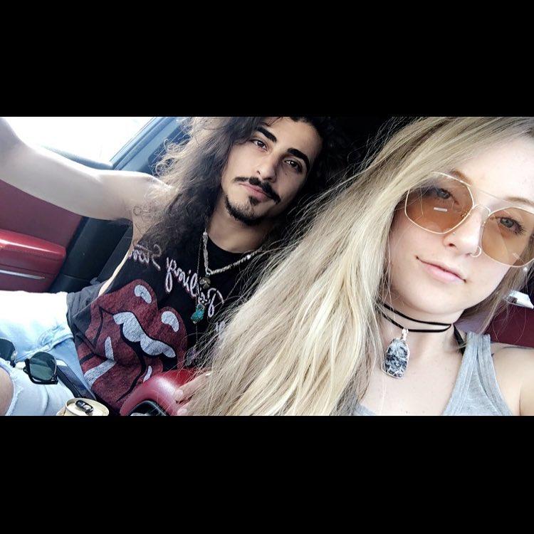 Our first picture together in 2018