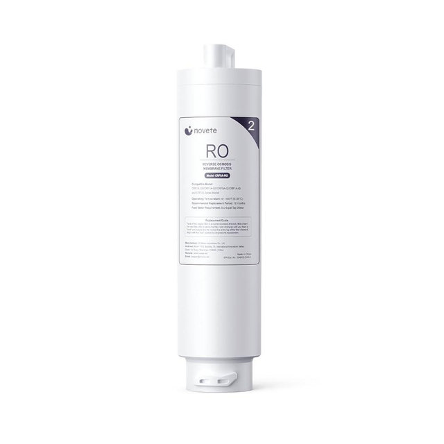NOVETE CRF0A-RO Countertop Water Filtration Replacement Filter, Reverse Osmosis Filter Cartridge, 12 Months, Compatible for CRF0A-QS, CRF1A-QS, CRF0A-Qi, CRF1A-Qi