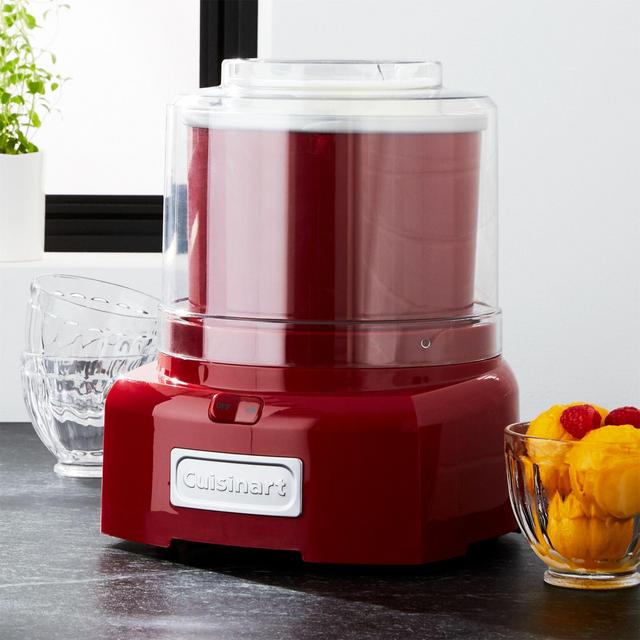 Cuisinart ® Red Ice Cream Maker/Frozen Yogurt Maker