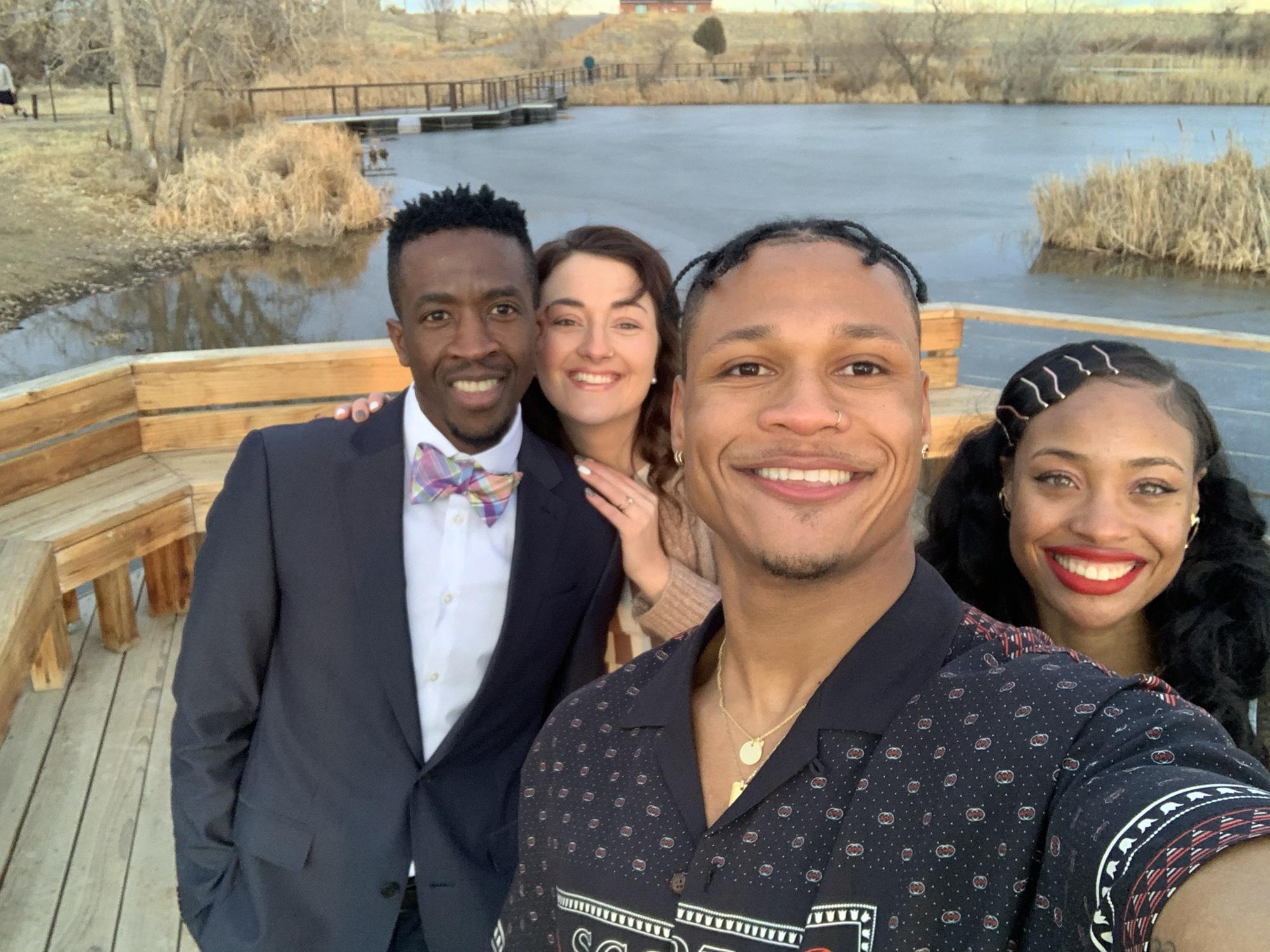 Pastor Kelvin and his wife