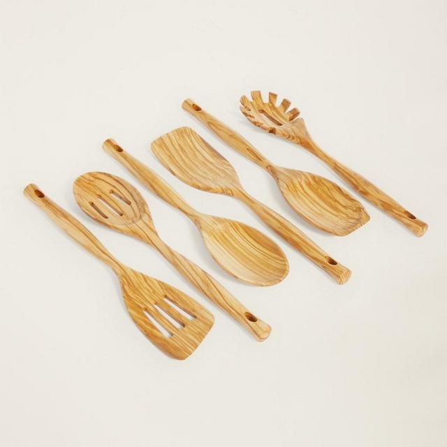 Italian Olivewood Cooking Utensil Set