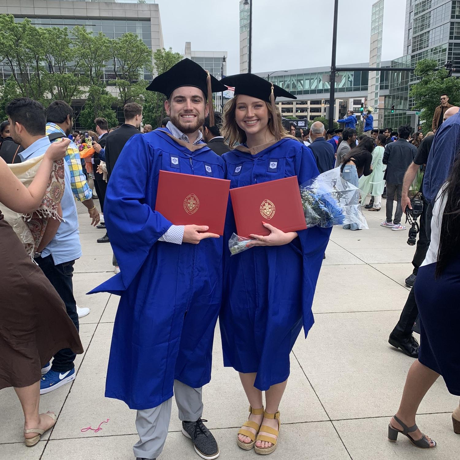 Grad School graduation - June 2023