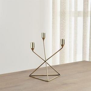 Gabriel Brass Taper Candle Holder