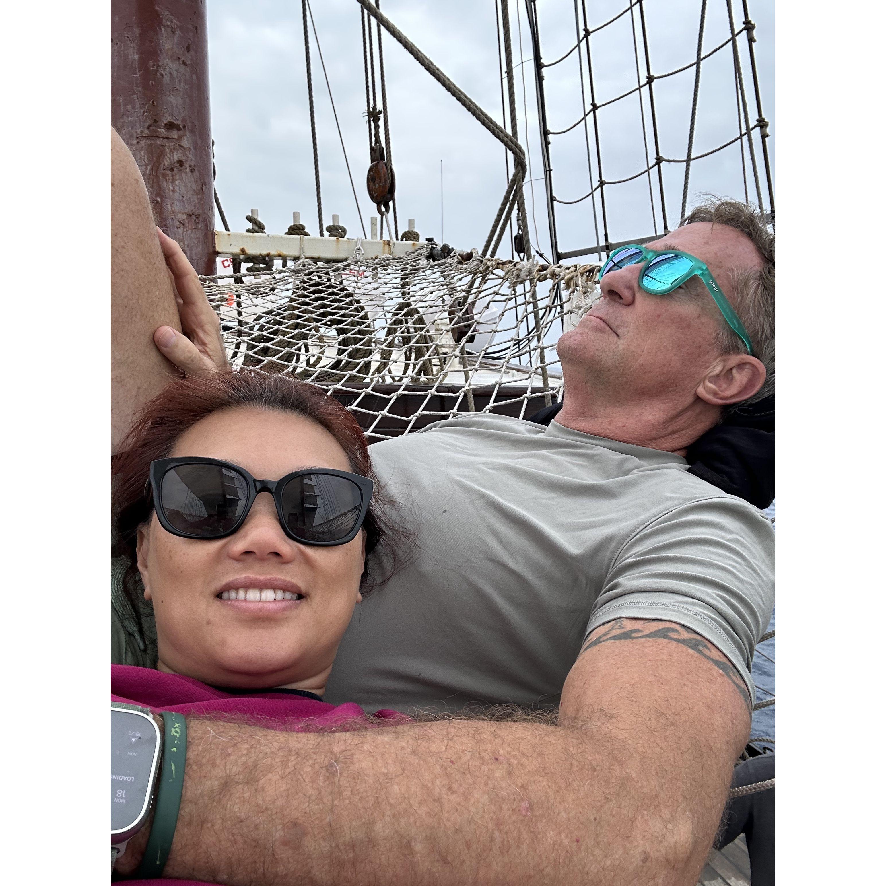 First sailing and bike trip in Italy -- Only day I didn't crash into anything or anyone