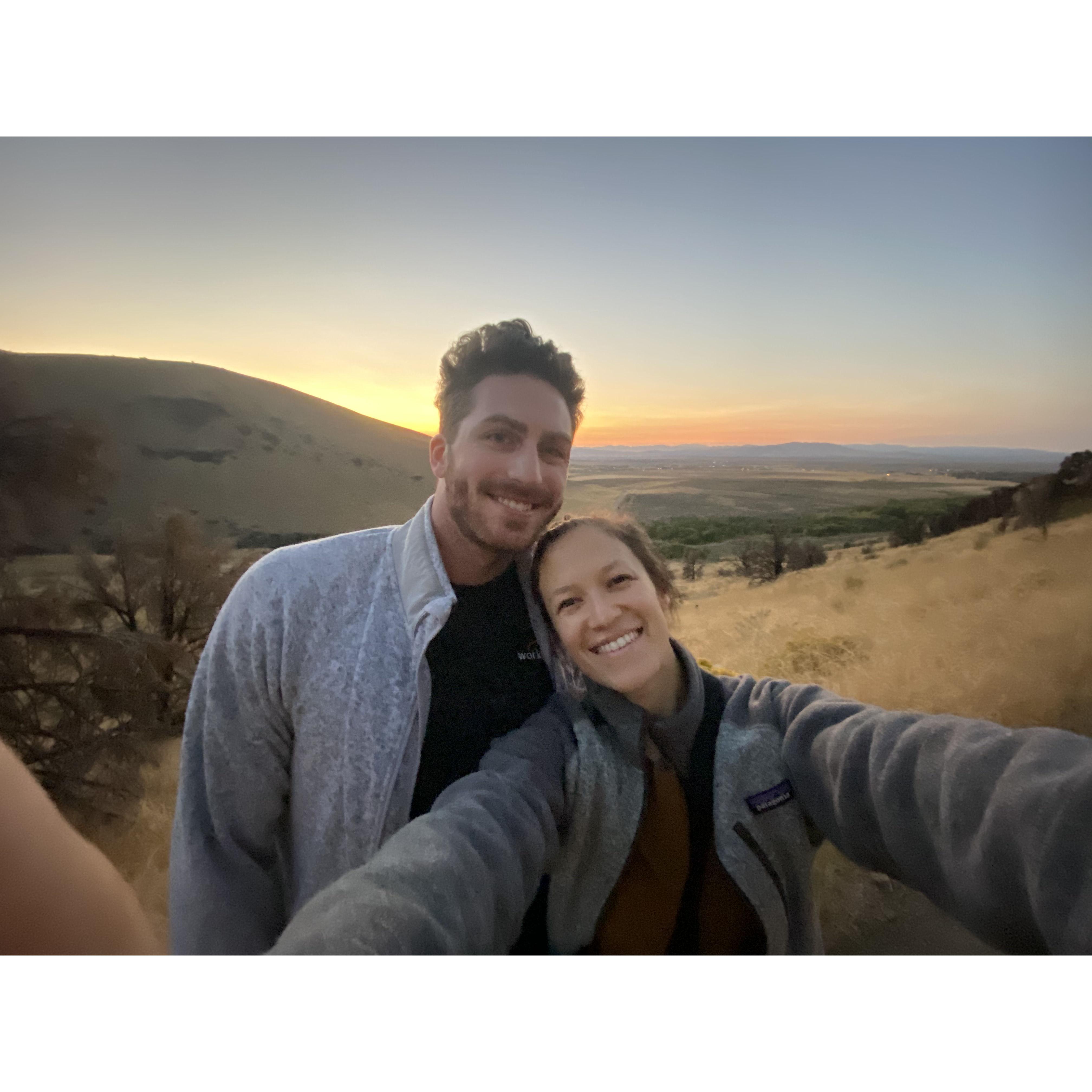 Pitstop in Ruby Mountains on our way to Colorado!