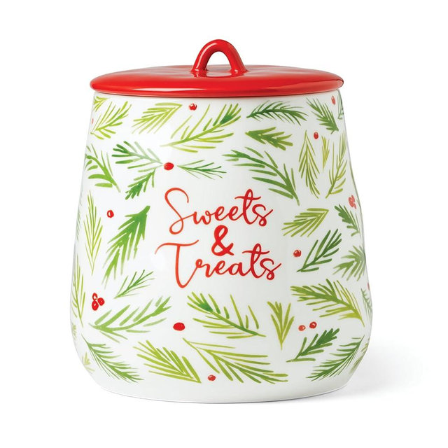 Lenox 895260 Bayberry Cookie Jar, Christmas & Holiday Hosting