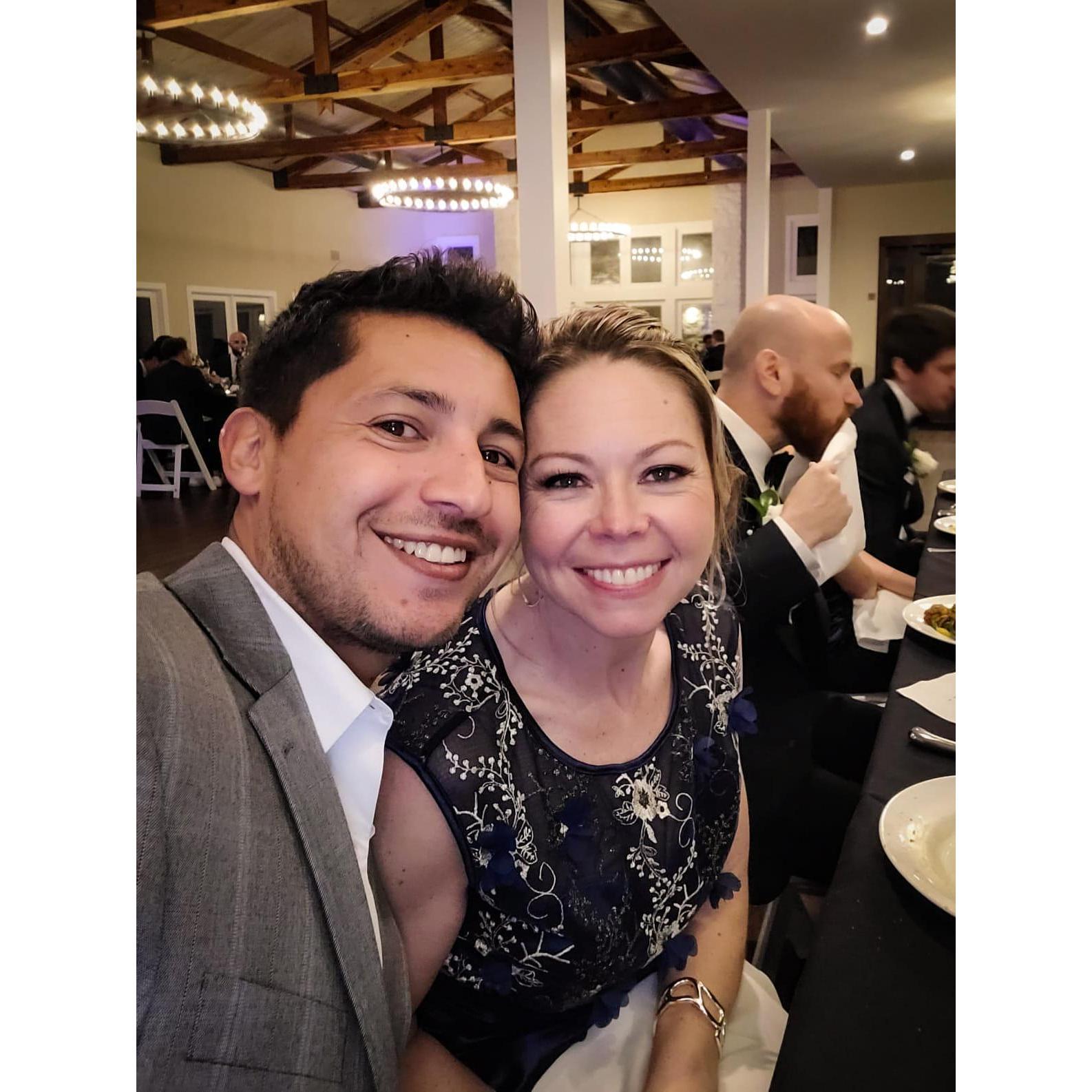 At Robert & Etu's wedding in Austin, TX - what a party!
