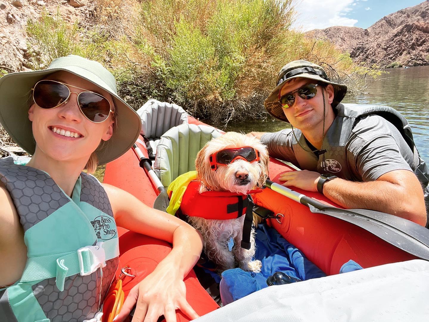 Kayaking the Colorado River. 2022